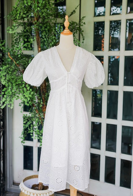 Sofie White Eyelet