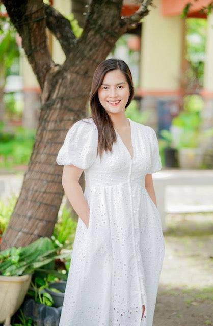 Sofie White Eyelet